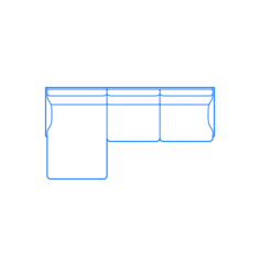 Furniture Sectional Sofas Outline Sectional Chaise Icon Svg Vector, Free Vectors File